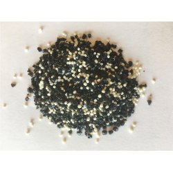 Akvariegrus Sort-Hvid 1-2mm. 2,5kg