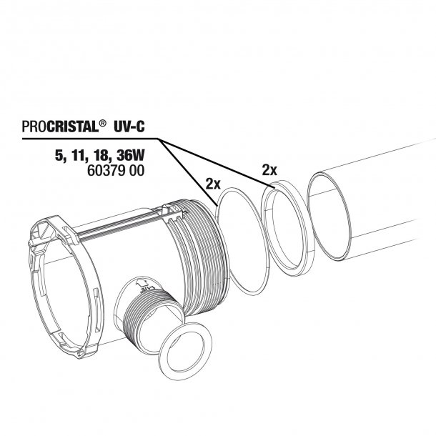 JBL Pakningsst til UV-C