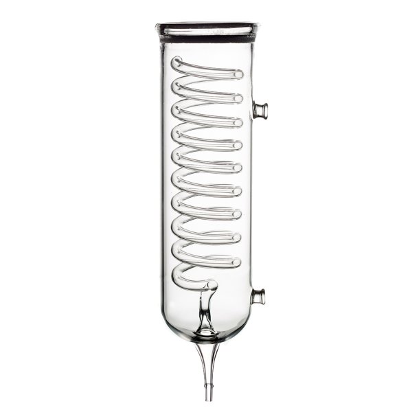 Blau glas CO2 diffuser XL  med spiral bobble tller