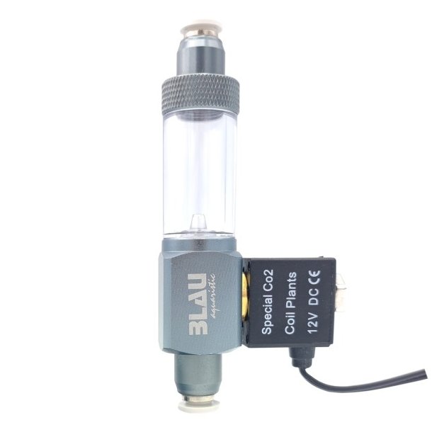 Blau bobbel t�ller med magnetventil til "push fit" system