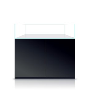 Blau Gran Cubic Experience cabinet til 300 liter og 122 liter Shallow Sort/Hvid