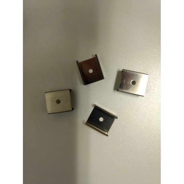 Aqualight LED Metal clips til montering af Aqualight skinner