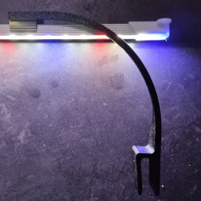 Aqualight holder til LED skinner til glaskant 2 stk.