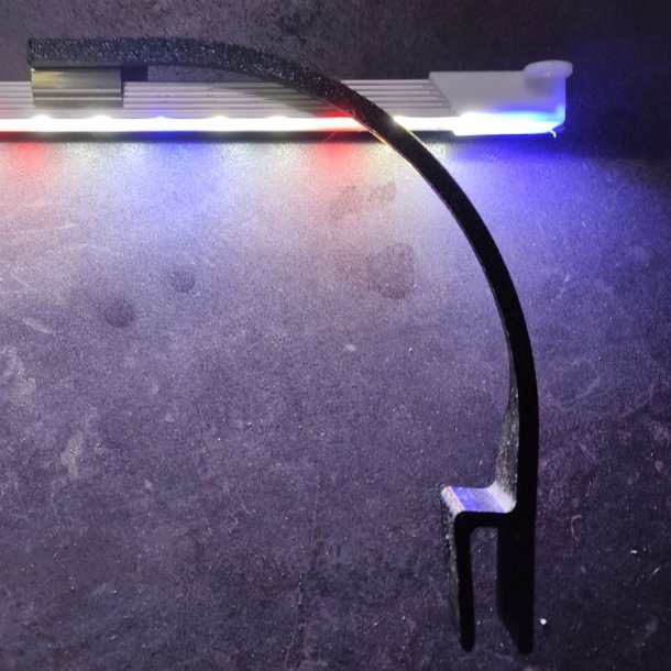 Aqualight holder til LED skinner til glaskant 2 stk.