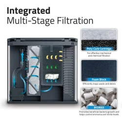 Fluval Flex 2,0 Sort 34 liter