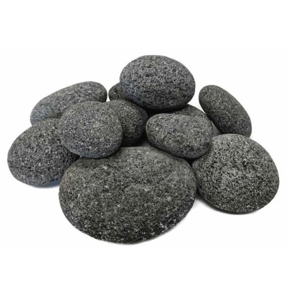Lava pebbles pr. kg.