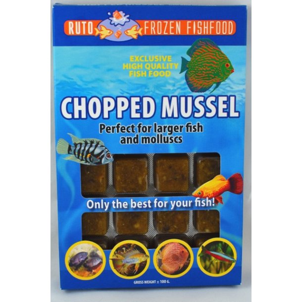 Muslinger hakkede 100 g blisterpak