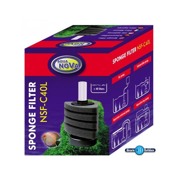 Svampefilter 40 corner