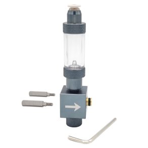 Blau ekstra regulator med boblet�ller til Regulator pro