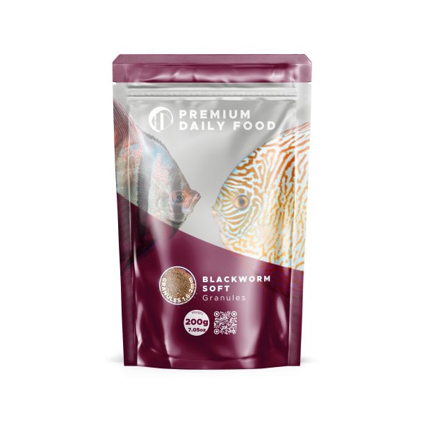 Blackworm soft granules 200 gram