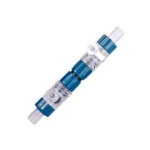 Blau dobbelt hanekobling 12/16 mm