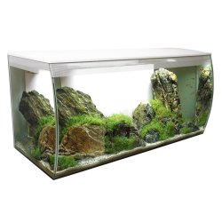 Fluval Flex 123 liter. Hvid