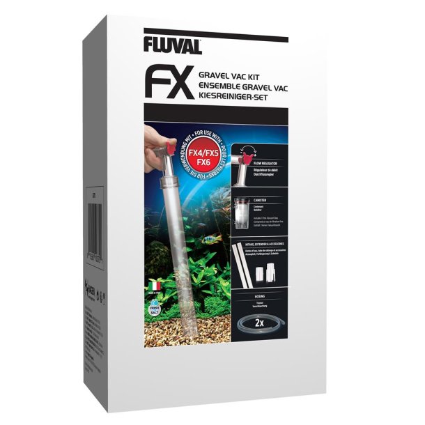 Fluval bundrenser/slamklokke til fx pumper