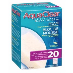 Aquaclear 20 skumfilter