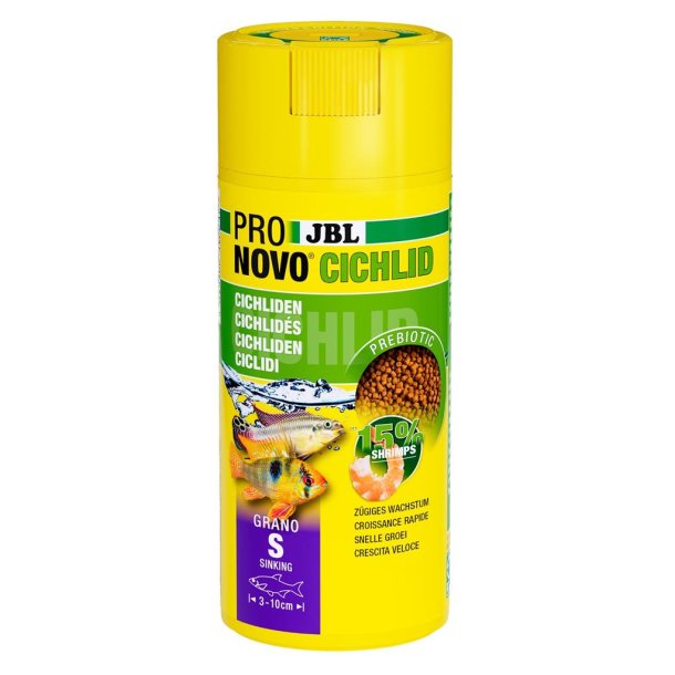 JBL ProNovo Cichlid Grano S 250 ml.