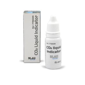 Blau permanent CO2 test vske inkl. farveskala