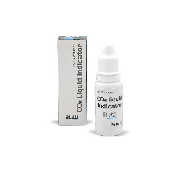 Blau permanent CO2 test vske inkl. farveskala