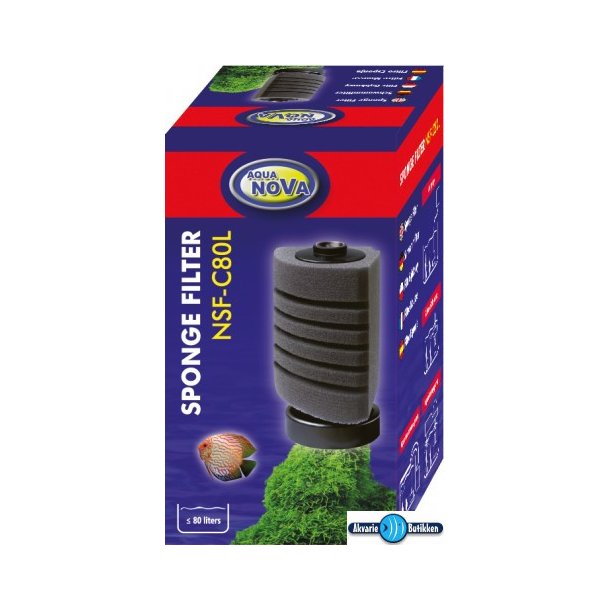 Svampefilter 80 Hjrne