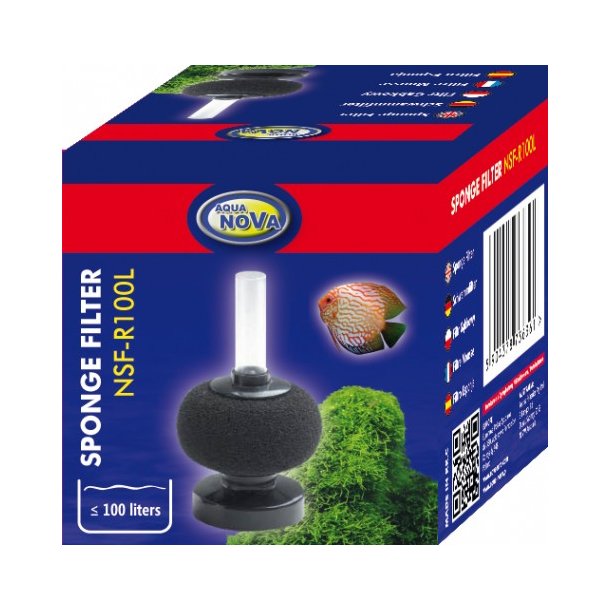 Svampefilter 100 rund