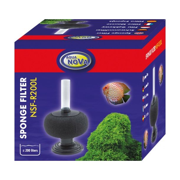 Svampefilter 200 rund