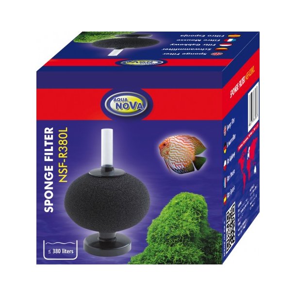 Svampefilter 380 rund