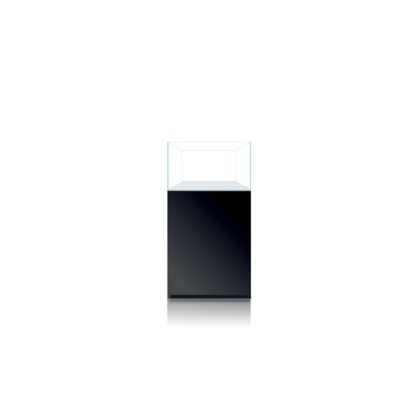 Blau Cubic Aquascaping 80 liter Akvarie med kabinet i sort eller hvid