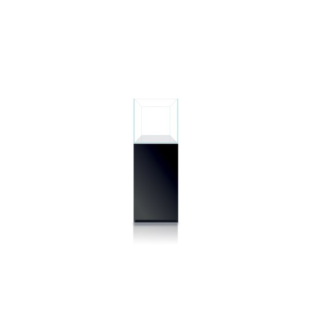 Blau Cubic Aquascaping 91 liter Akvarie med kabinet i sort eller hvid