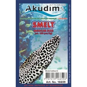 Smelt 6-9 cm 100 gram.