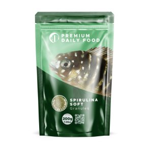 Spirulina soft granules 200 gram.
