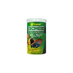 Cichlid herbivore small floating pellets 1000 ml