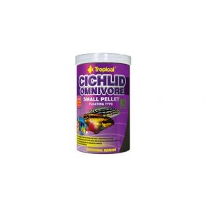 Cichlid omnivore Small floating pellets 1000 ml
