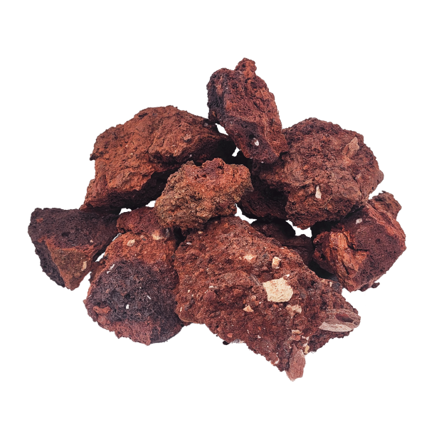 Nano rocks Wild red Lava 1-10 cm. 1,5 kg.