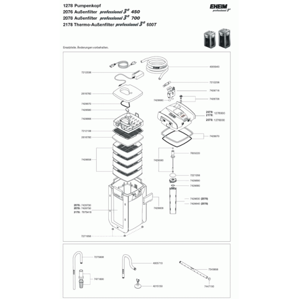 Eheim filtergitter (7212108)