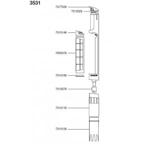 Eheim 3531 mundstykke (7313128)