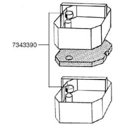 Eheim gummileje til filterkurv (7343390)