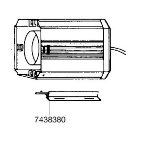 Eheim 1250-2252 monteringsskinner (7438380)