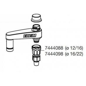 Eheim slangekopling 12/16 mm (7444088)