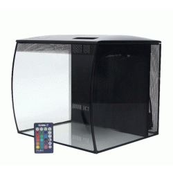 Fluval Flex 34 liter. Sort