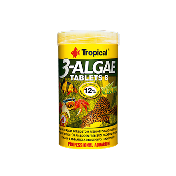 Tropical 3-algae tablets B. 50 ml
