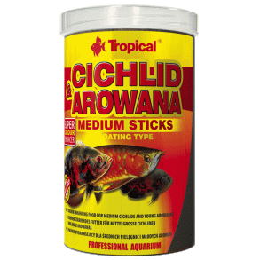 Tropical Cichlid & Arowana medium sticks 1 liter