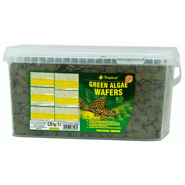 Tropical Green algae wafers 5 Liter