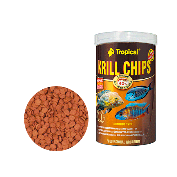 Tropical Krill Chips 1 liter